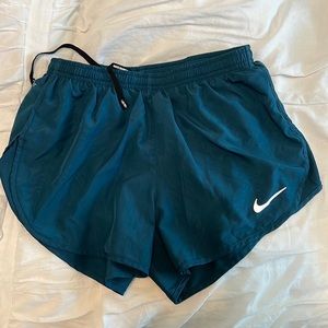 •NIKE• Teal Tempo Running Short Size Small